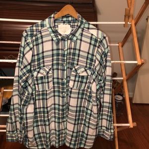 2XL Sonoma Plaid Shirt